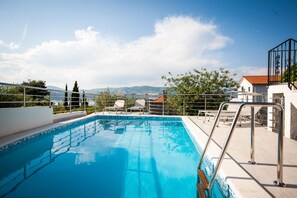 Family Villa, Sea View, Poolside | Private pool - Villa with sea view and swimming pool (Trogir)