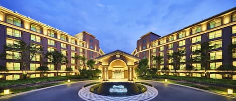 Majoituspaikan julkisivu