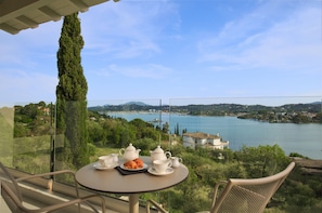 Panoramic Villa, Private Pool, Bay View | View from room