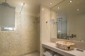 Panoramic Villa, Private Pool, Bay View | Bathroom