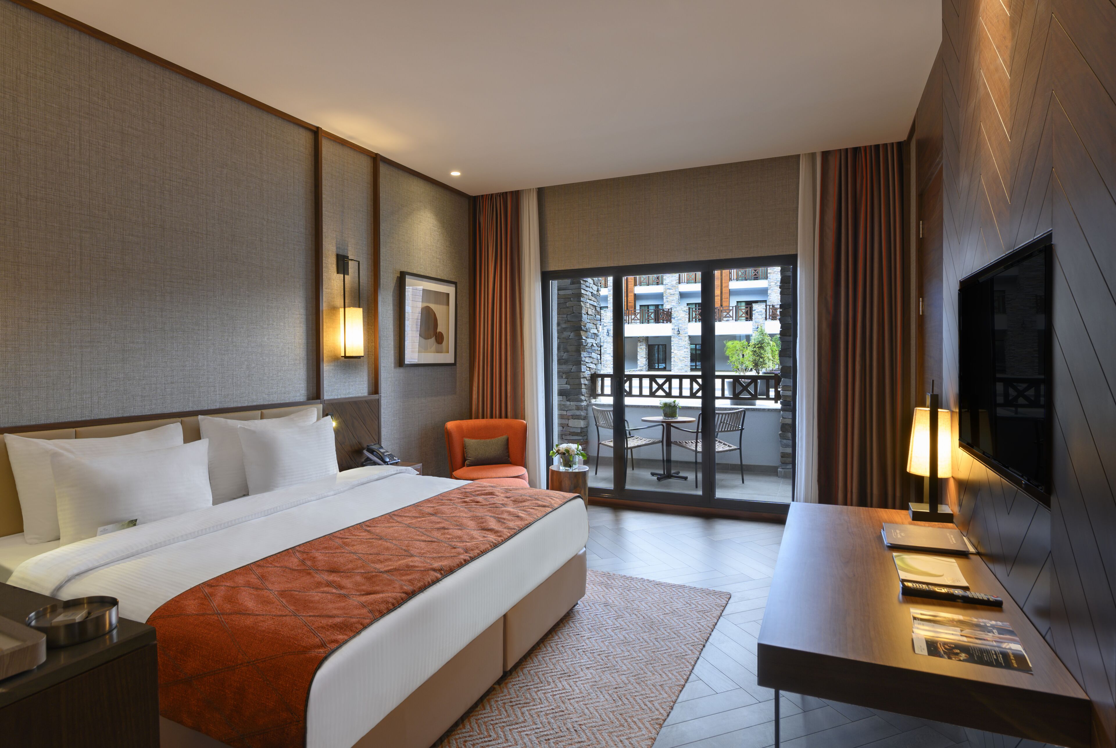 deluxe room, garden view | view from room