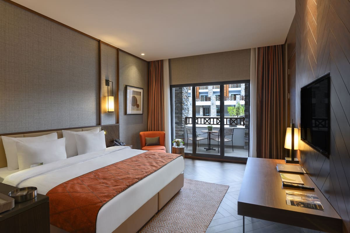 deluxe room, garden view | view from room