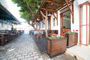 Fachada de la propiedad