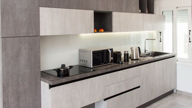 Apartment, 2 Bedrooms | Private kitchen | Coffee/tea maker, full-size fridge, oven, stovetop - Apartment with Lovely View At Kolonaki (Athens)