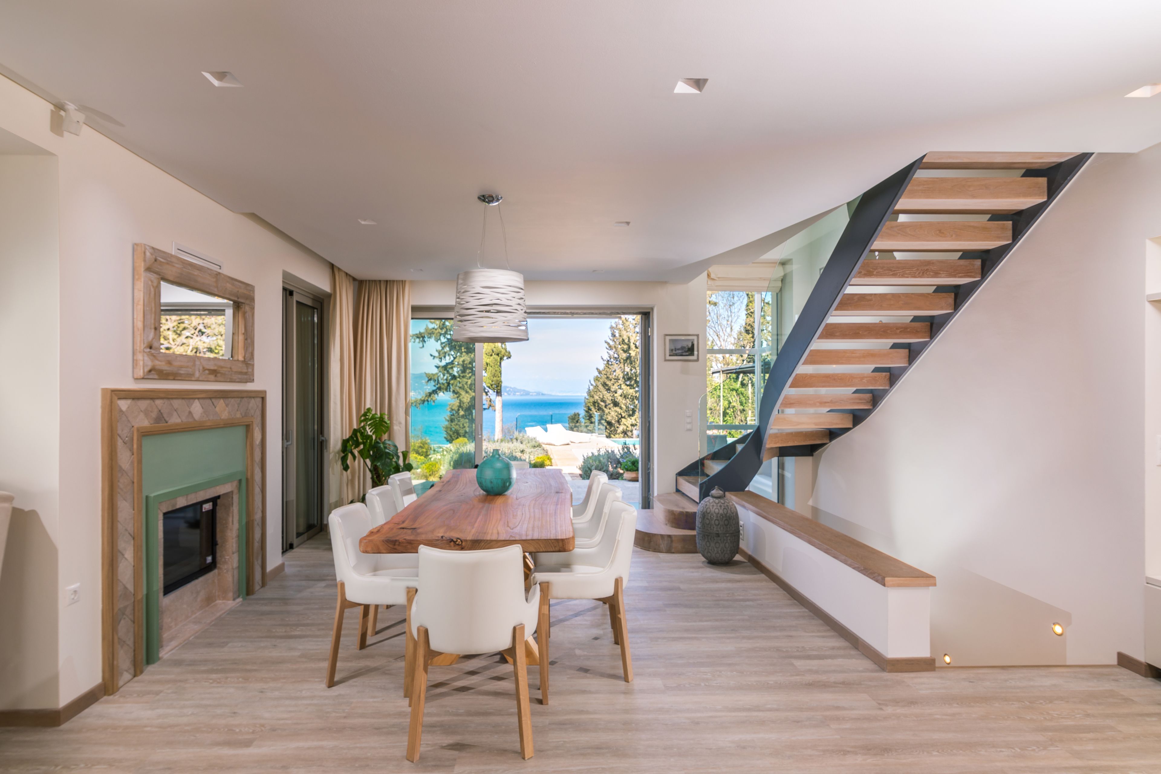 Villa, 4 Bedrooms, Sea View | In-room dining