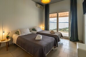 Apartament, 2 dormitoris, vistes al mar | 2 dormitoris, planxa i posts de planxar, wifi gratuïta i roba de llit 