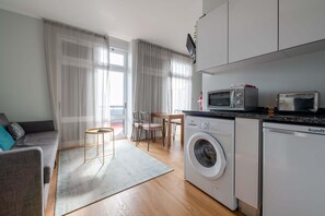 Appartement, 1 chambre, terrasse, vue océan | Cuisine privée