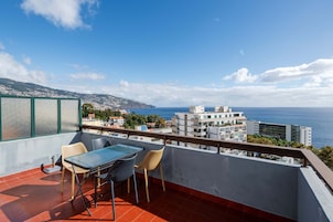 Apartment, 1 Bedroom, Terrace, Ocean View | Terrace/patio