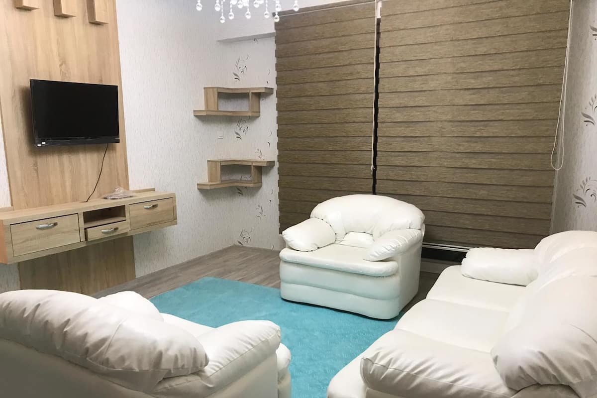 Departamento, 1 cama King size | Sala de estar