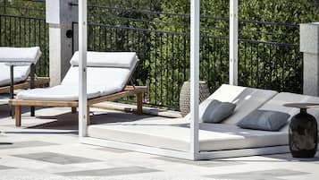 Außenpool, geöffnet von 09:00 Uhr bis 19:00 Uhr, Cabañas (kostenlos)