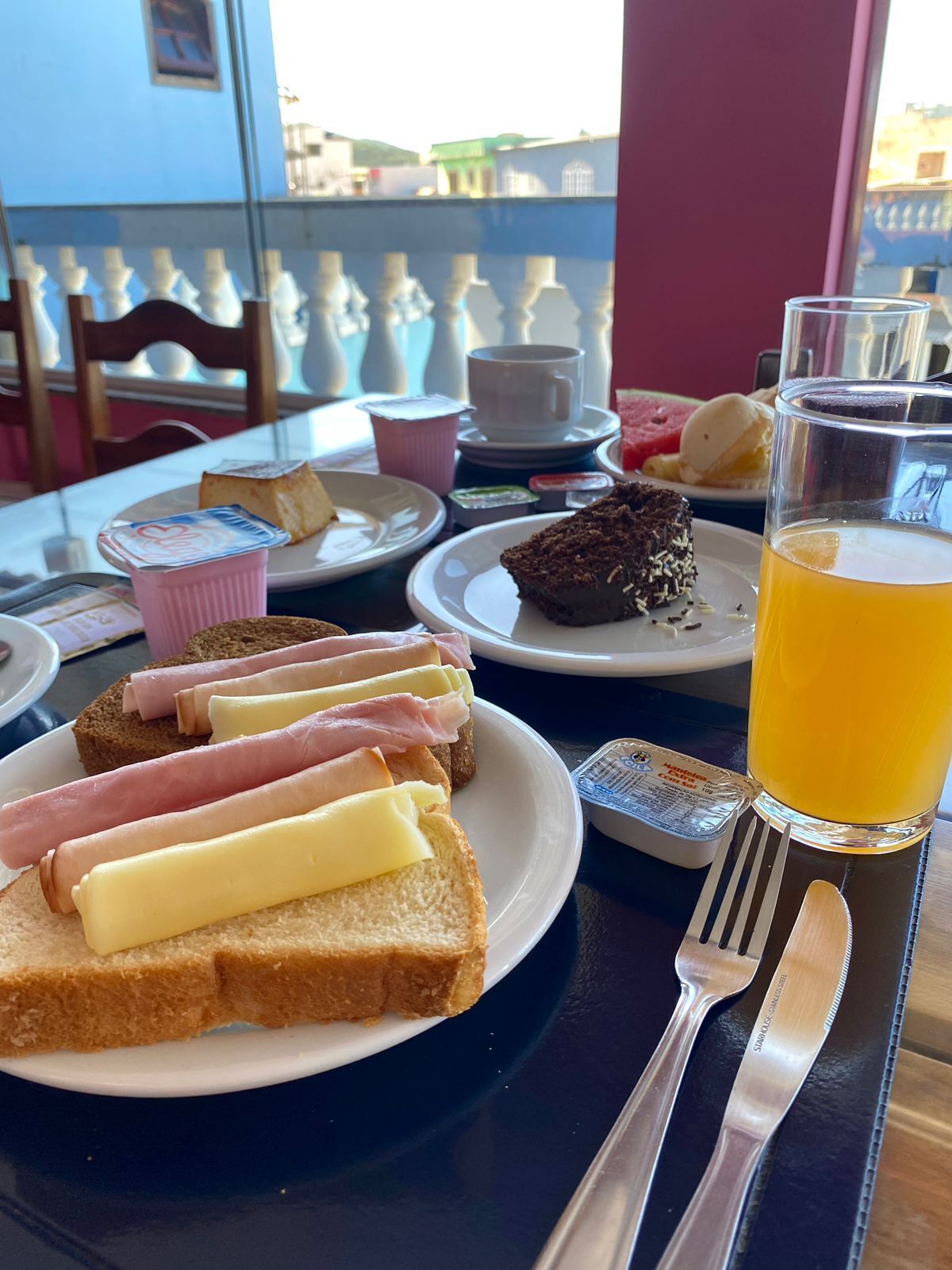 Breakfast buffet