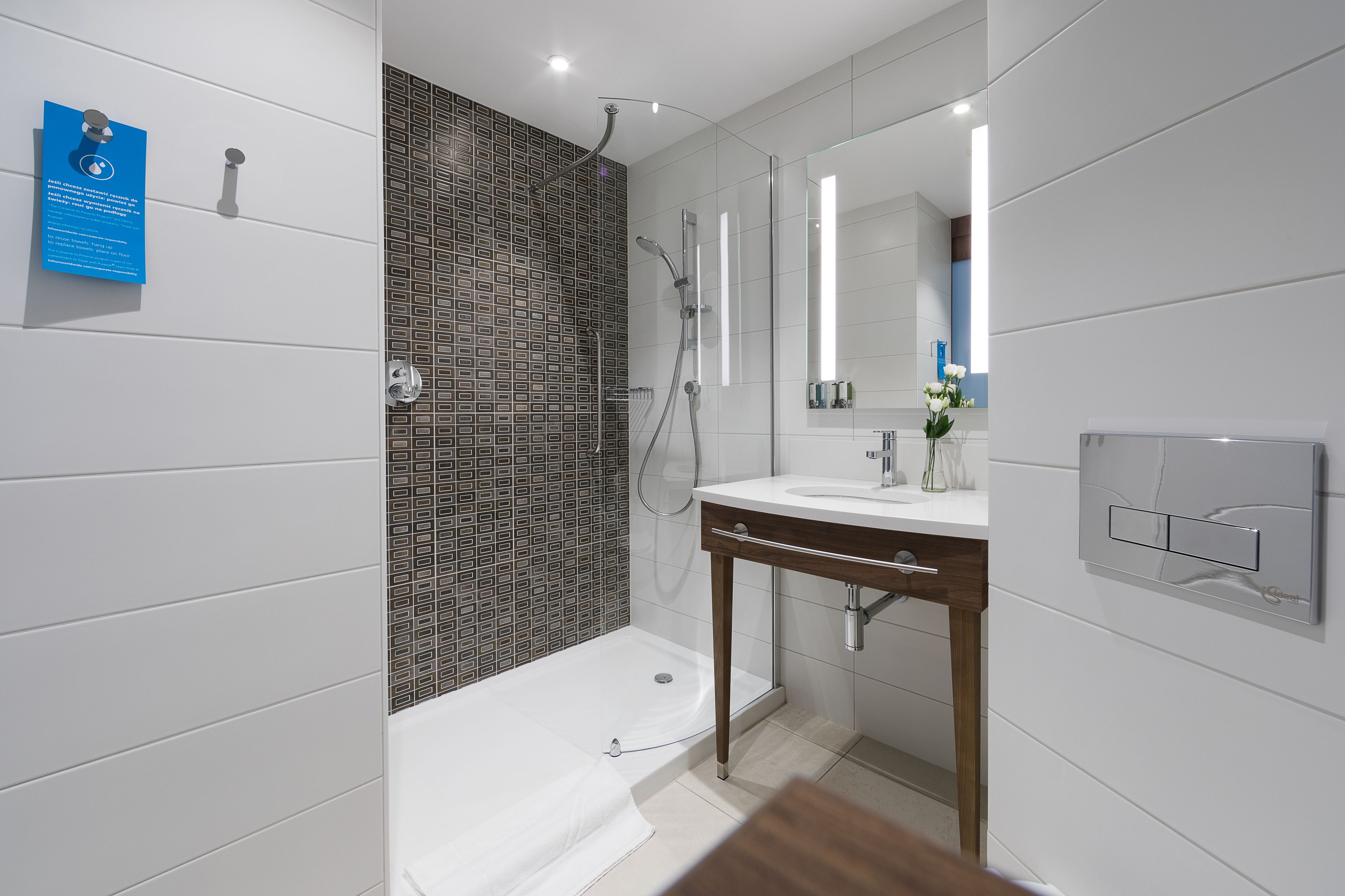 room, 1 queen bed | bathroom | shower, rainfall showerhead, hair dryer, towels