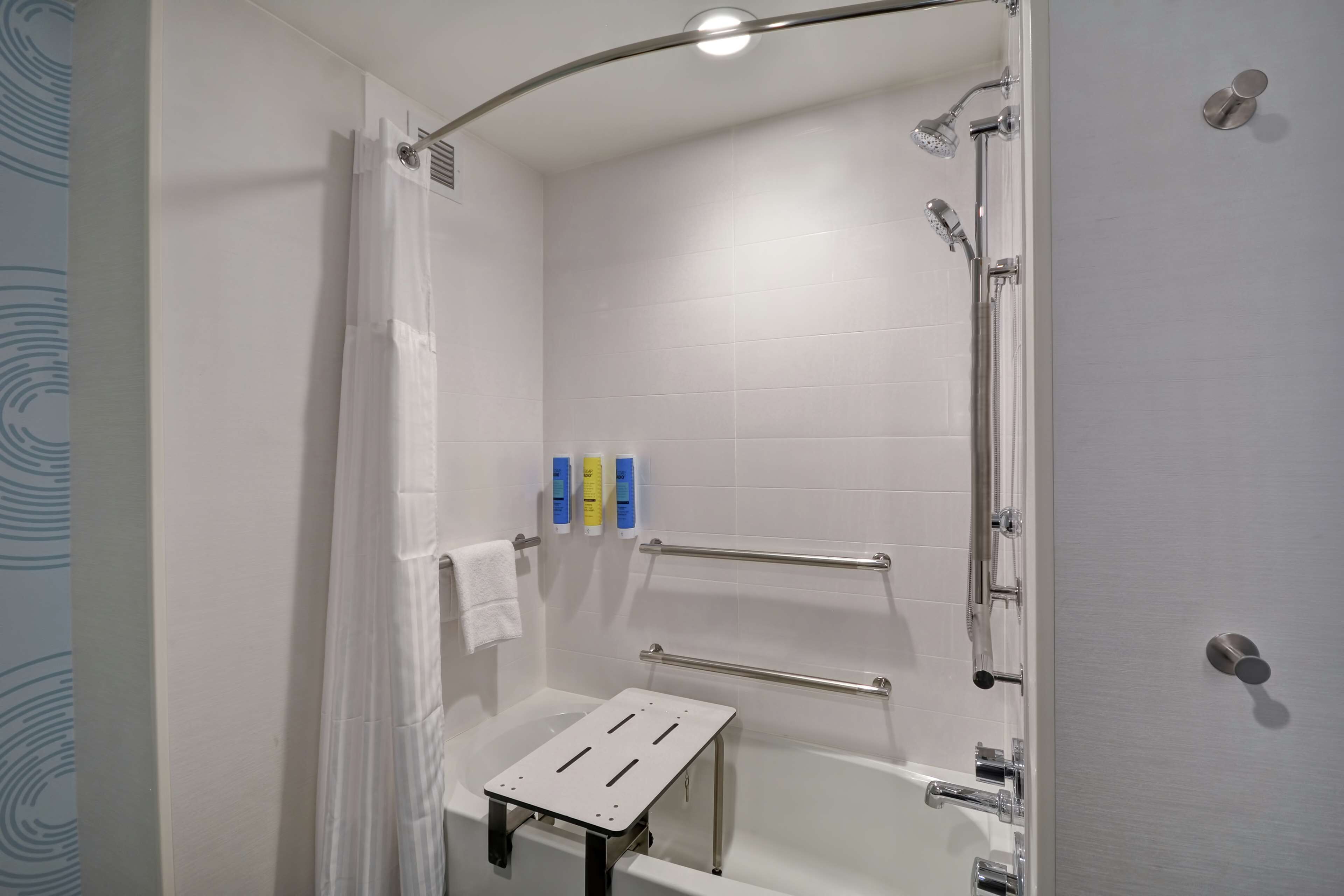 room, 2 queen beds, accessible, bathtub | bathroom | towels