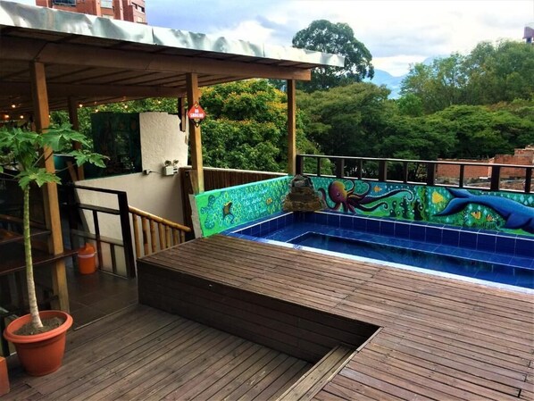 Terraza en la azotea