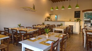 Dinner served, Italian cuisine - Azienda Agricola I Colli di Marliano (Lastra a Signa)