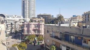 Blick von der Unterkunft