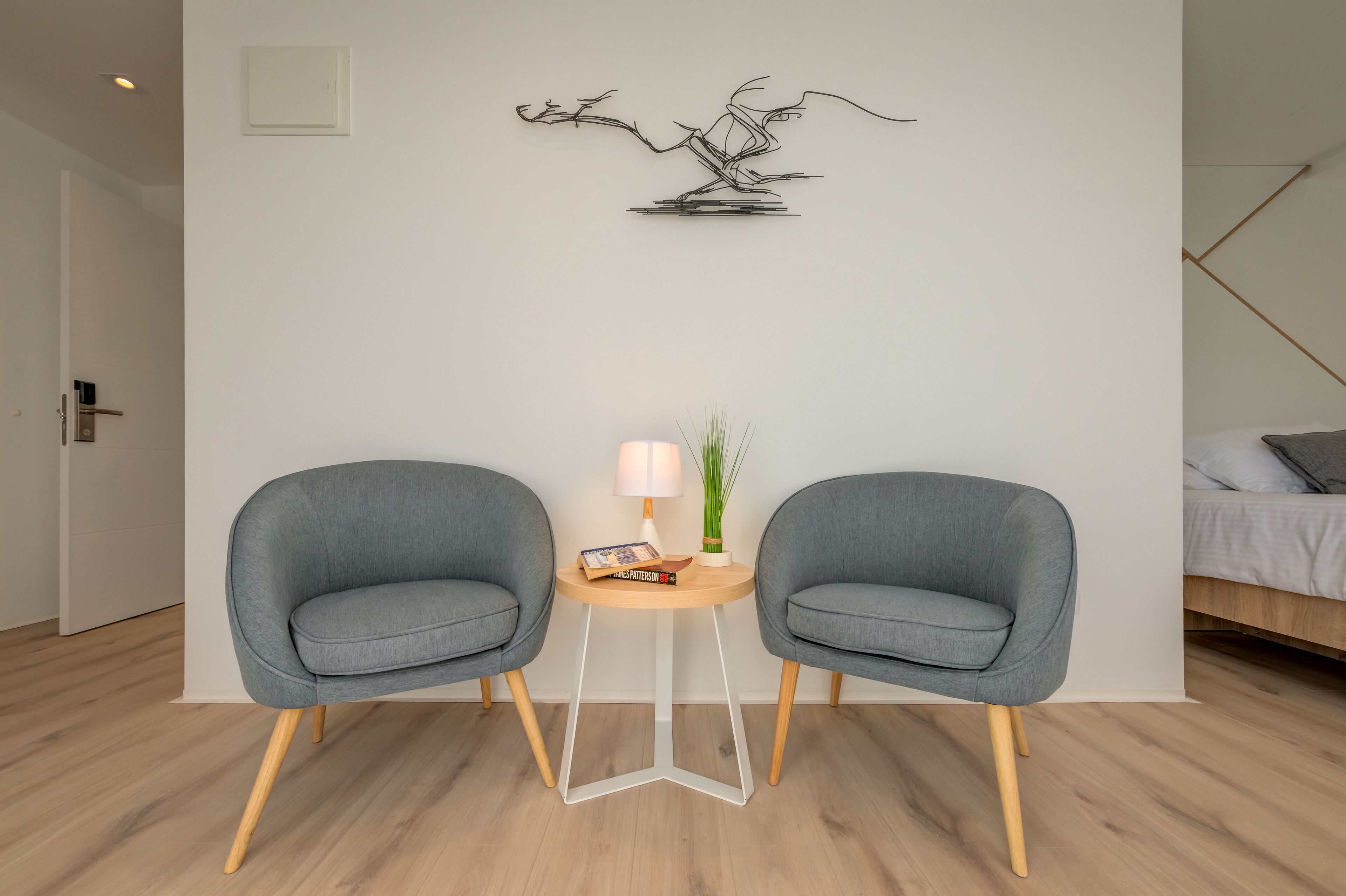 superior triple room | living area | smart tv, netflix