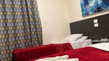 Minibar, blackout curtains, free cots/infant beds, rollaway beds
