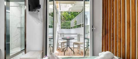 1 chambre, fer et planche à repasser, Wi-Fi gratuit, draps fournis