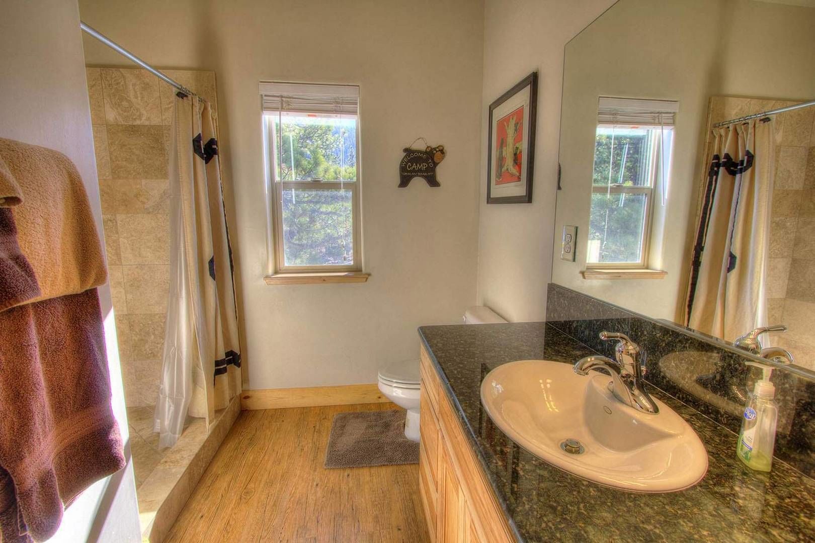 House, Multiple Beds, Fireplace, Mountain View | Bathroom - Heavenly Bear Hideaway (South Lake Tahoe)