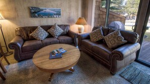 Condo, Multiple Beds, Private Pool, Partial Sea View | Living area - Hawks View (South Lake Tahoe)