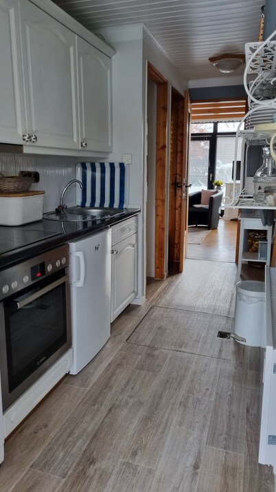 Casa de vacaciones en Wittensee (aprox. 2 minutos a pie del lago) con pequeña Bote de remos, desde abril de 2019