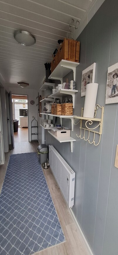 Holiday house at Wittensee (approx. 2 minutes walk to the lake) with small Rowing boat, from April 2019