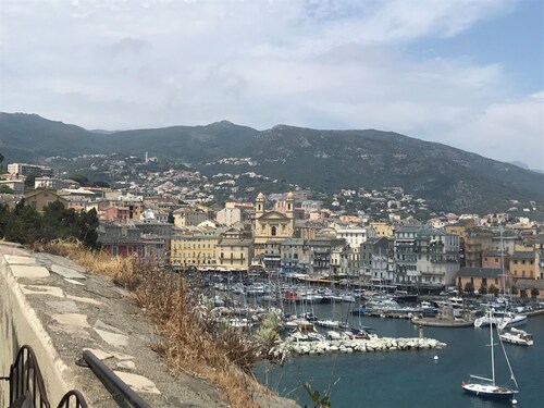 Charming T2 Heights of Bastia, Sea View (2/4 pers)