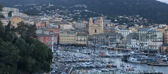 Charming T2 Heights of Bastia, Sea View (2/4 pers)