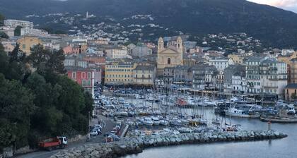 Charming T2 Heights of Bastia, Sea View (2/4 pers)