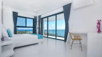 6 habitaciones, caja de seguridad en la habitación y escritorio