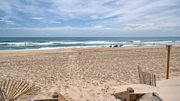 On the beach