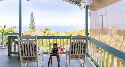 Konan kahvitiloelämys, uskomattomat merinäkymät, yksinäinen, 10 minuutin päässä Konasta