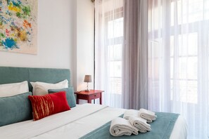 4 chambres, fer et planche à repasser, lit parapluie, Wi-Fi gratuit