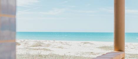 Uitzicht vanaf balkon