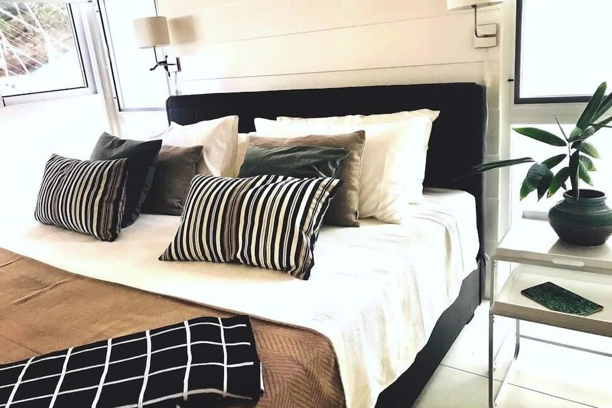 2 camere, biancheria da letto di alta qualità, cassaforte in camera