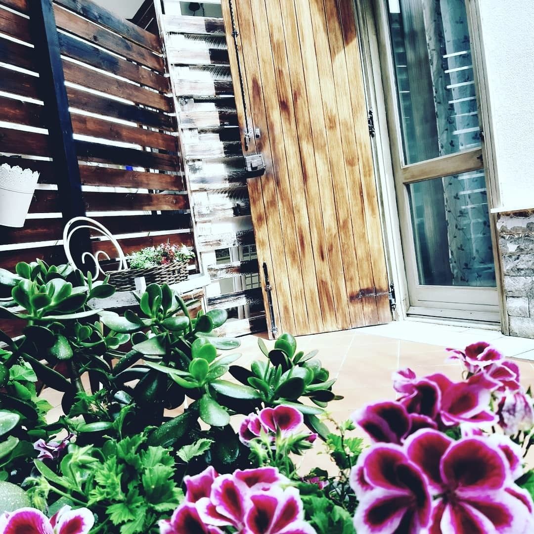 Tripla familiare, vista montagna | Giardino