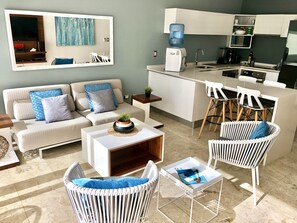 Appartement Confort, 1 grand lit | Salle de séjour | Téléviseur connecté, Netflix