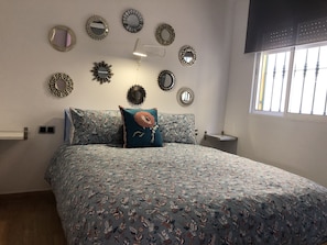 1 bedroom, iron/ironing board, travel crib, free WiFi
