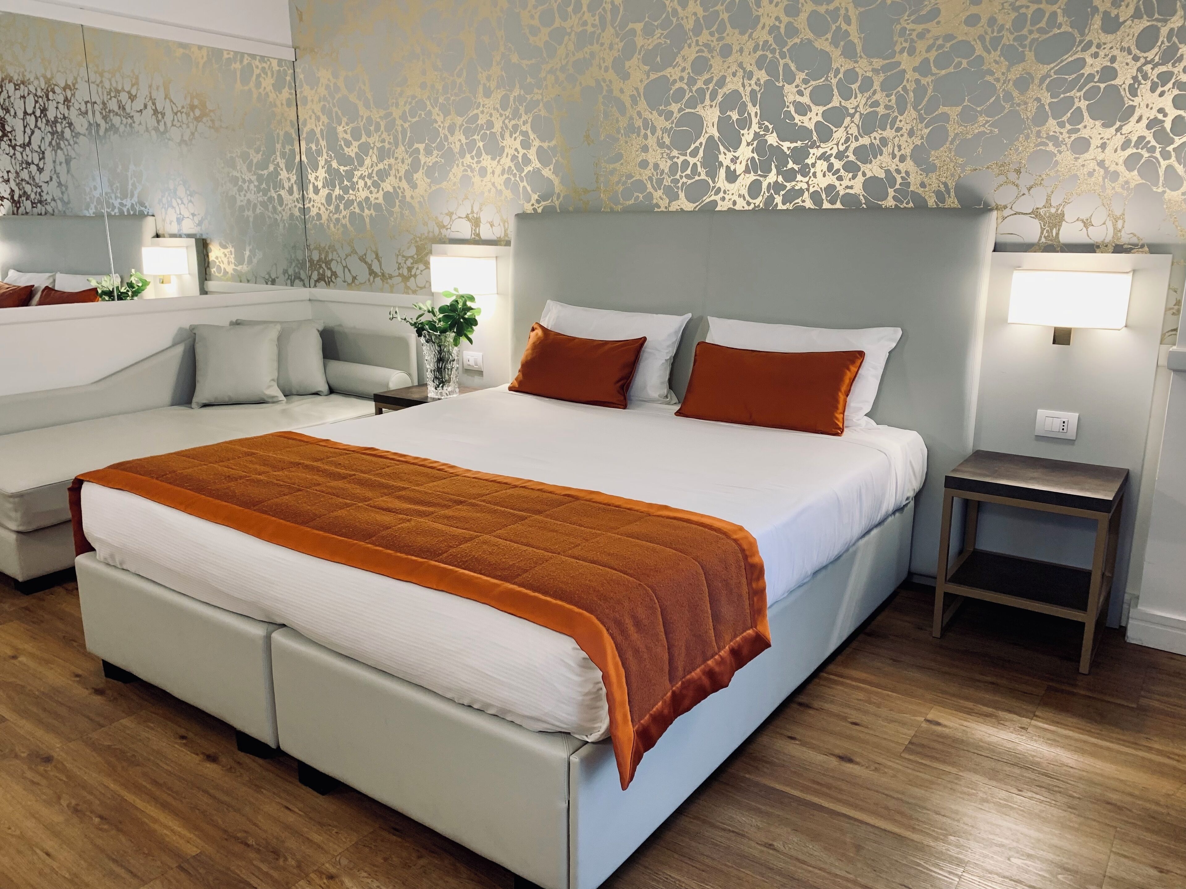 superior double or twin room | in-room safe, desk, laptop workspace, soundproofing