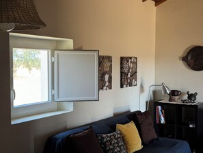Smart TV, chimenea