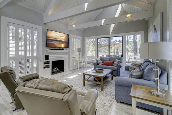 Älytelevisio, takka