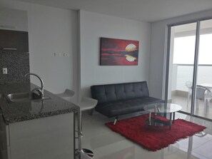 Apartamento luxo, 1 quarto (3102) | Ferros/tábuas de passar roupa, Wi-Fi de cortesia