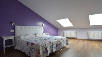 5 slaapkamers, een strijkplank/strijkijzer, gratis wifi, beddengoed