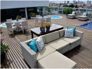 Rooftop pool
