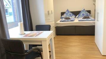 Apartamento básico (Seestern) | Cuna de viaje, wifi gratis, decoración individual y ropa de cama