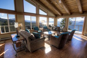 House, Multiple Beds, Fireplace, Mountain View | Living area - High Altitude Heaven (Glenbrook)