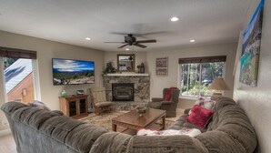 House, Multiple Beds, Fireplace | Living area | Fireplace - Incline Escape (Incline Village)