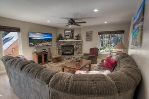 House, Multiple Beds, Fireplace | Living area | Fireplace - Incline Escape (Incline Village)