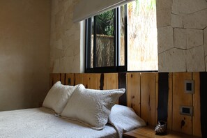Deluxe Suite, 1 Queen Bed, Garden View (Cenote View) | View from room - Nativa Hotel Tulum (Tulum)